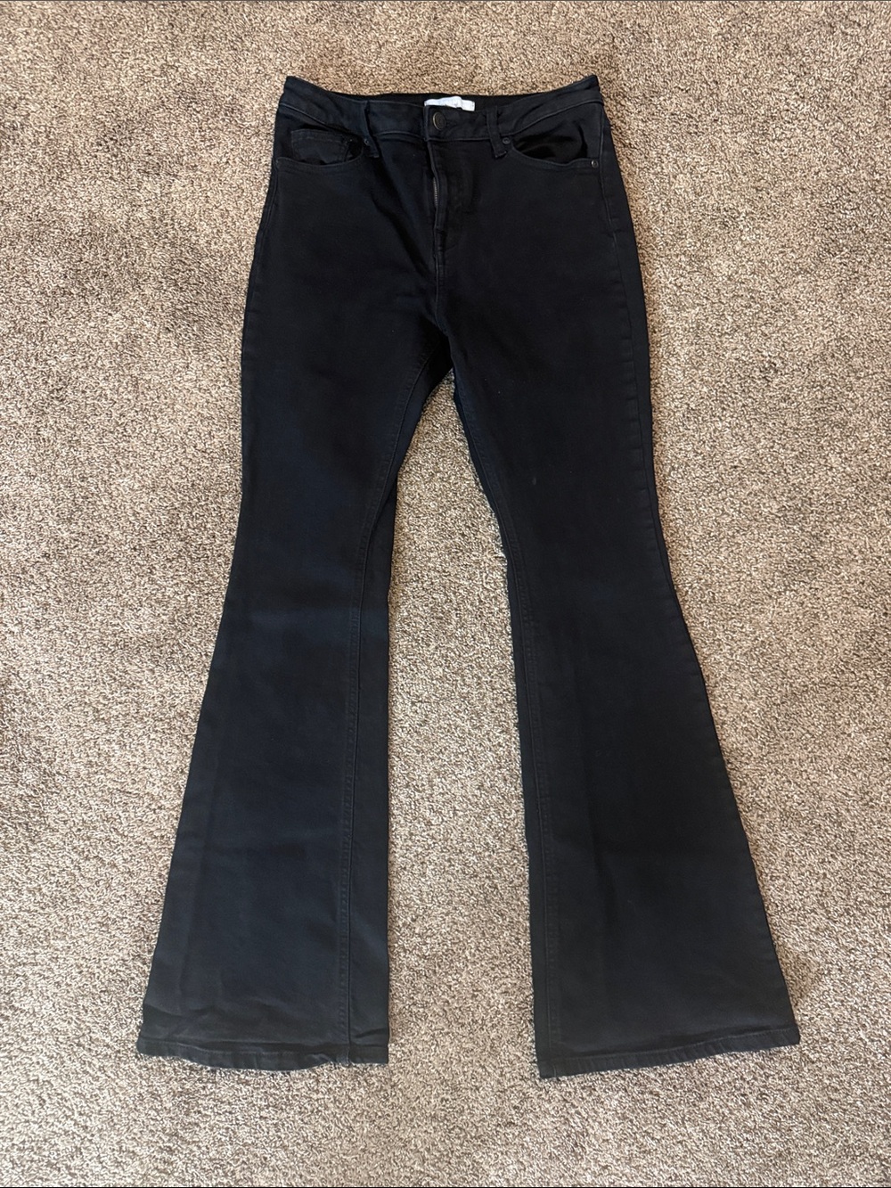 ANTONIO MELANI Black Flared Jeans